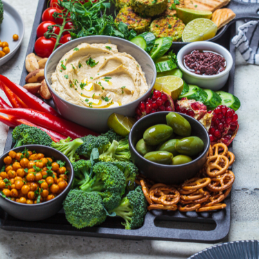 Vegan borrelplank food pairing Vegan borrelplank